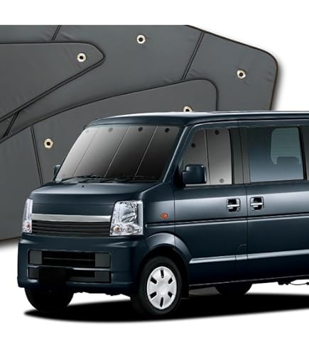 Amazon | 趣味職人 プライバシー サンシェード 車 エブリイ ワゴン